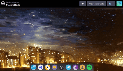 MACOS DOCK – UI MICRO-INTERACTION